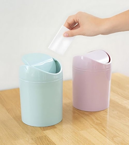 Papelera Tiny de 1,4 L Pastel