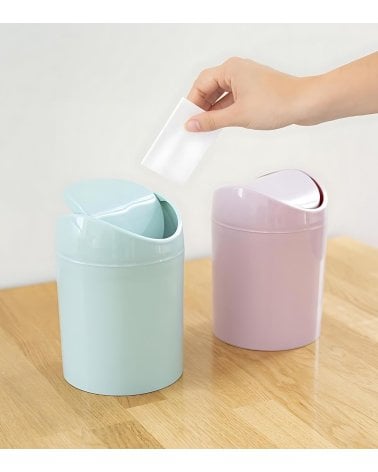 Papelera Tiny de 1,4 L Pastel