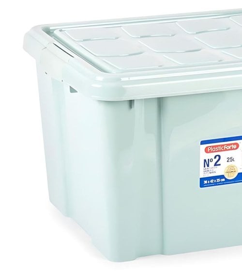 Caja de Almacenamiento de 25 L Plastic Forte