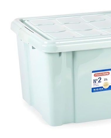 Caja de Almacenamiento de 25 L Plastic Forte