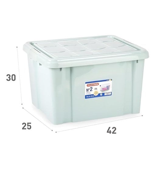 Caja de Almacenamiento de 25 L Plastic Forte
