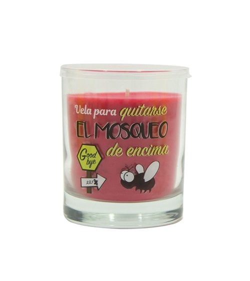 Vela con Mensaje de Citronela 30 Horas