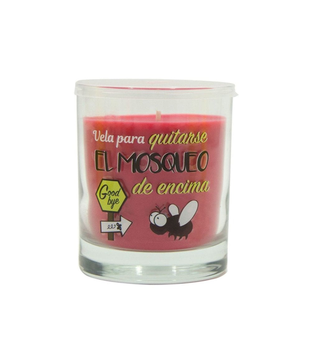 Vela con Mensaje de Citronela 30 Horas