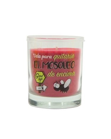 Vela con Mensaje de Citronela 30 Horas
