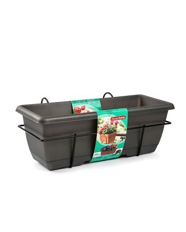 Jardinera para Balcón Antracita