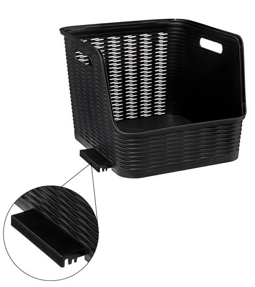 Cesta Organizadora con Apertura de Plástico