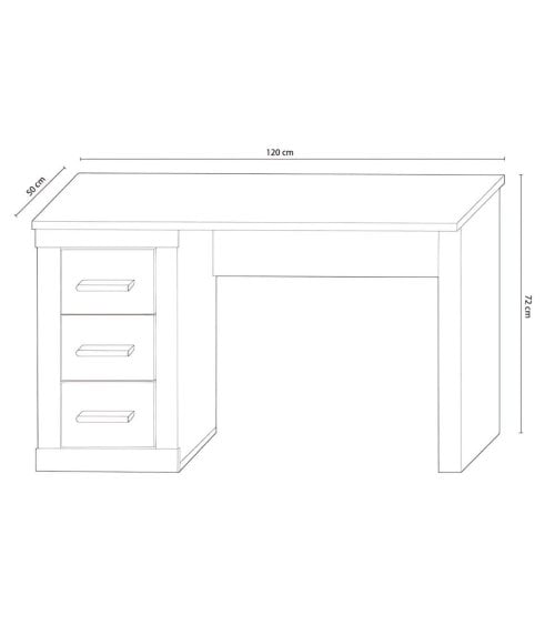 Escritorio Juvenil Lara con Cajonera