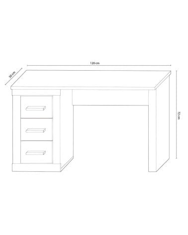 Escritorio Juvenil Lara con Cajonera