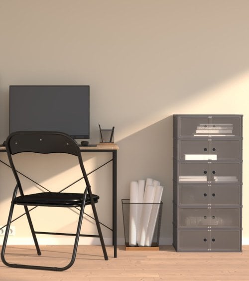 Estante Cajonera Ajustable de 6 Niveles