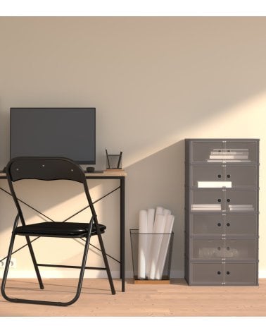 Estante Cajonera Ajustable de 6 Niveles