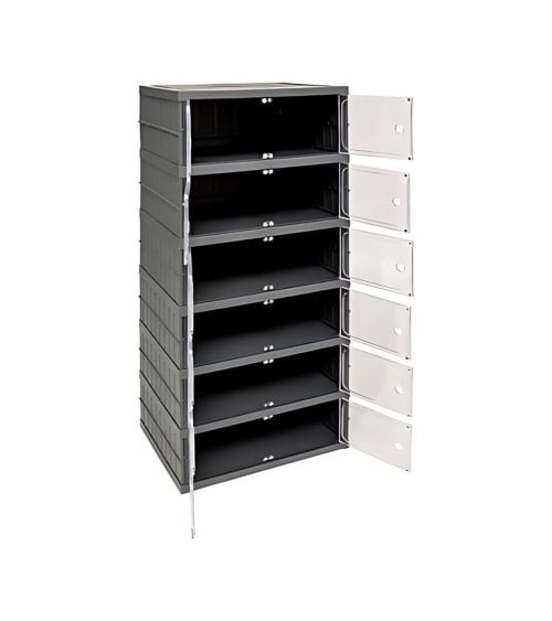 Estante Cajonera Ajustable de 6 Niveles