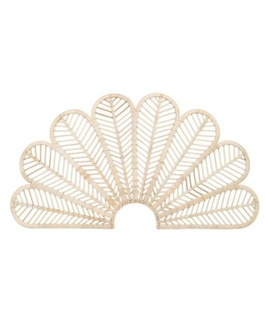 Cabecero de Ratán Flor