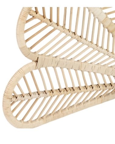 Cabecero de Ratán Flor