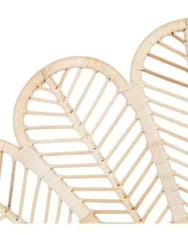 Cabecero de Ratán Flor