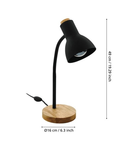 Lámpara de Mesa Veradal Mate