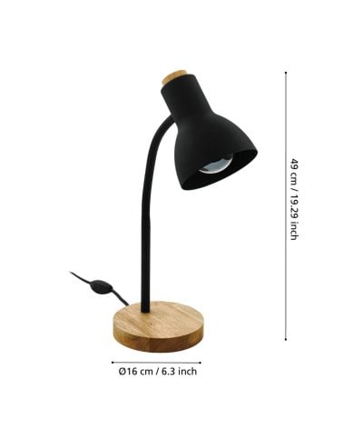Lámpara de Mesa Veradal Mate