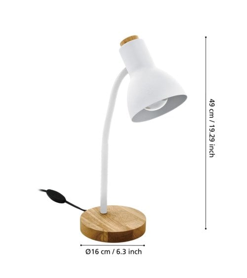 Lámpara de Mesa Veradal Mate