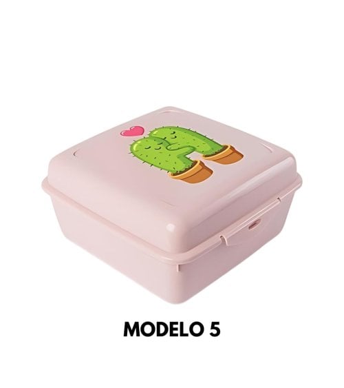 Fiambrera Cuadrada Sapporo de Plástico