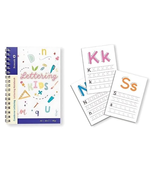 Cuaderno Infantil para Lettering
