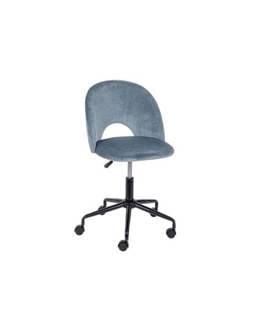 Silla de Oficina Giratoria de Terciopelo Linzey