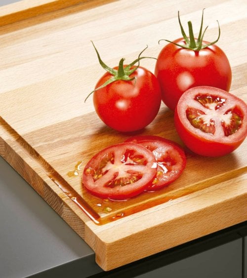 Tabla de Corte Reversible con Tope para Encimera