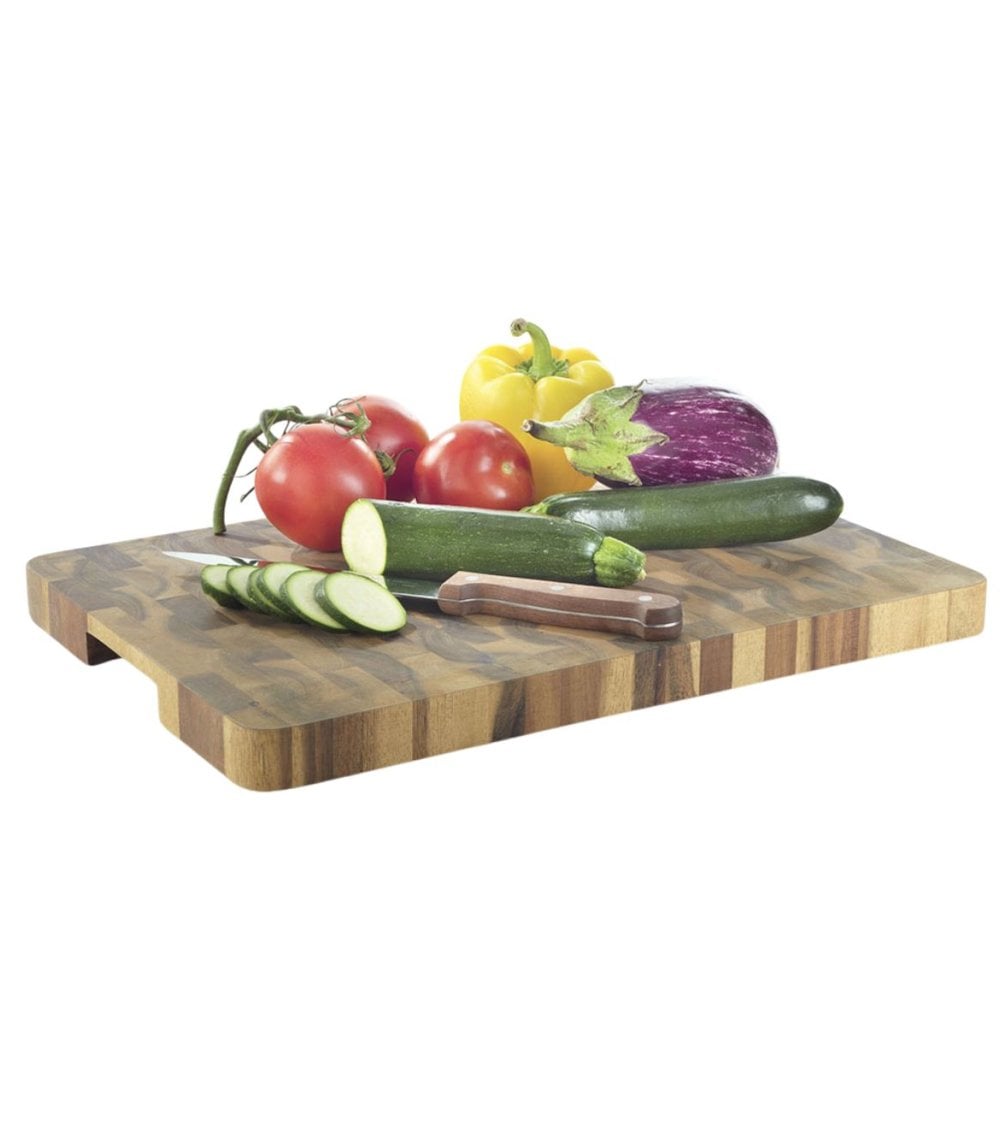 Tabla de Corte Extra Gruesa de Madera Acacia