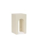 Mesita Auxiliar Creamy Rectangular con Arco