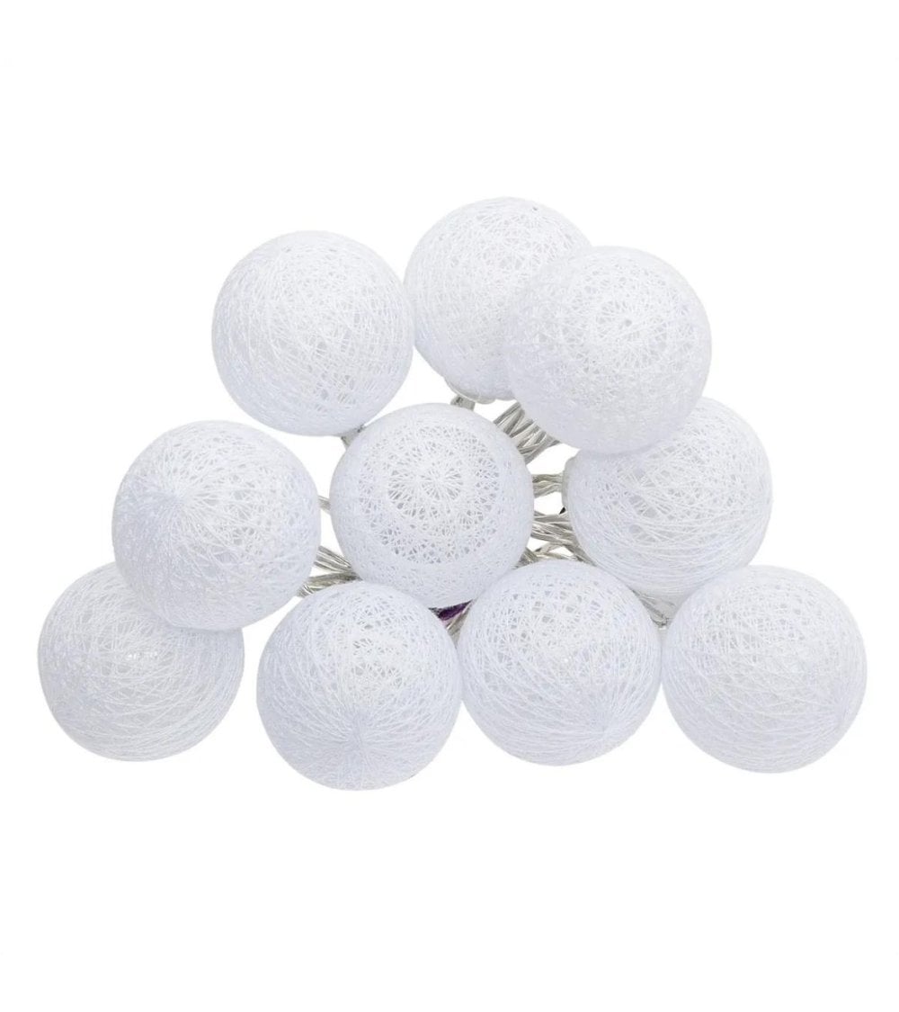 Guirnalda Decorativa de 10 Bolas LED