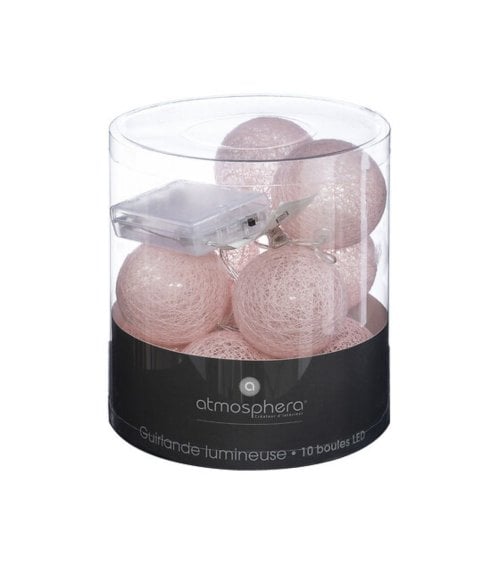 Guirnalda Decorativa de 10 Bolas LED