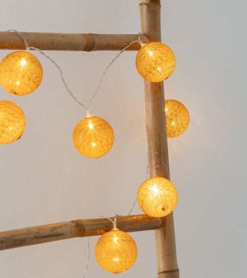 Guirnalda Decorativa de 10 Bolas LED