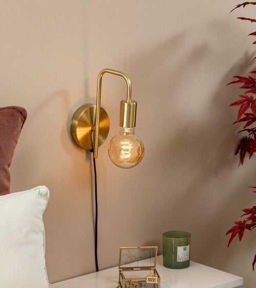 Lámpara de pared Keli Metálica