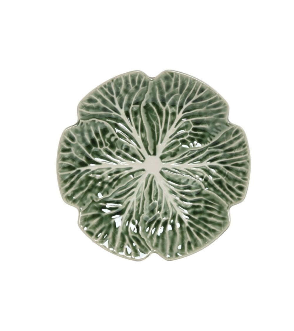 Plato Llano de Repollo Verde Gres
