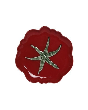 Plato Llano de Tomate Gres