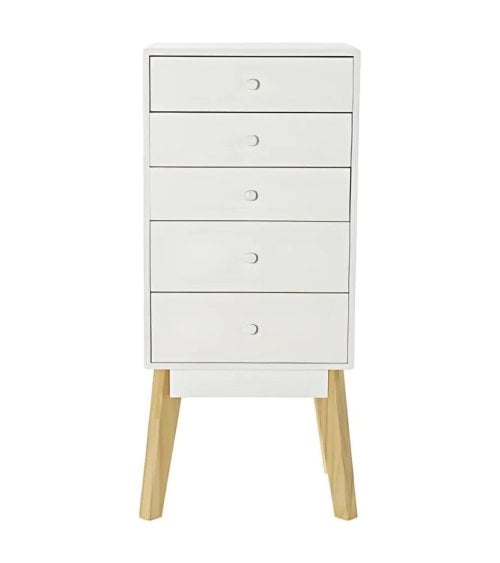 Cajonera de 5 Cajones con Patas Altas