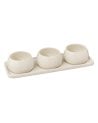 Set de Cuencos y Bandeja para Servir Aperitivos