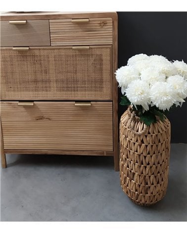 Vara de Snowball Mum Artificial para Interior