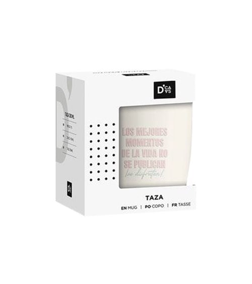 Taza Cerámica Mensaje Positivo