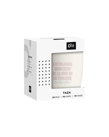 Taza Cerámica Mensaje Positivo