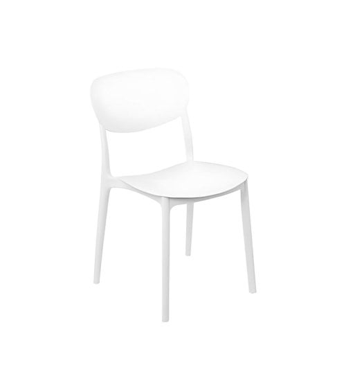 Silla Apilable Lisa de Plástico