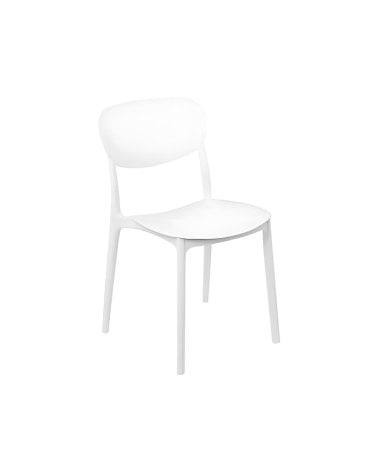 Silla Apilable Lisa de Plástico