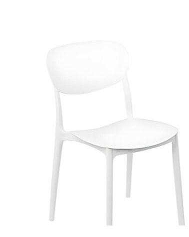 Silla Apilable Lisa de Plástico