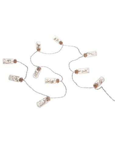 Guirnalda LED de Flores Naturales