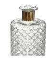 Jarrón Suite de Cristal con Relieve Elegante