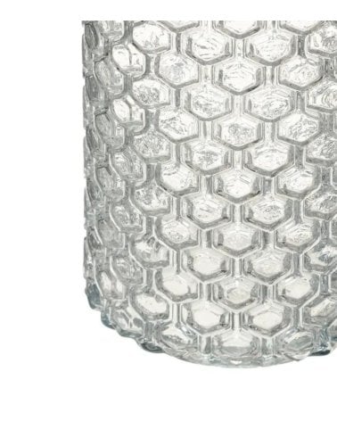 Jarrón Suite de Cristal con Relieve Elegante