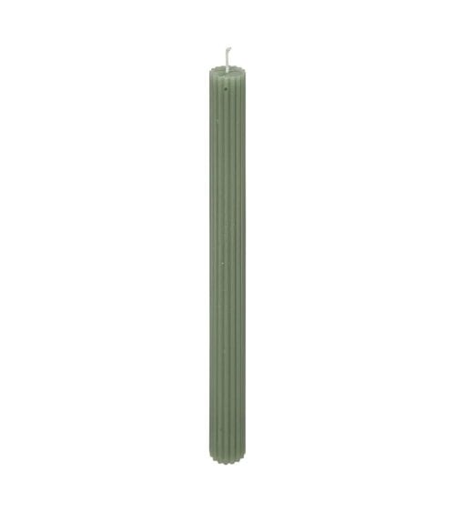 Vela Larga Demi para Decoración - VERDE
