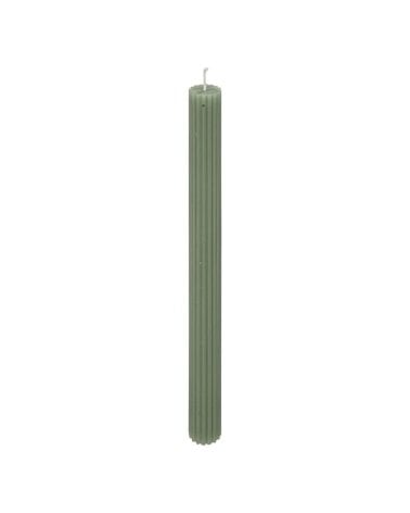Vela Larga Demi para Decoración - VERDE