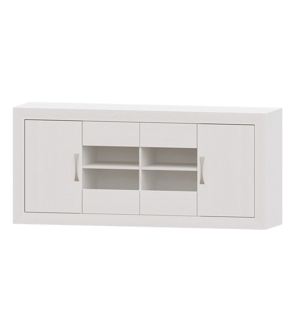 Aparador con Cuatro Puertas Niza Blanco