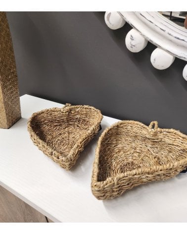 Centro de Mesa Seagrass en Forma Fruta