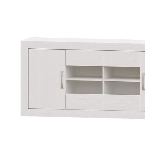 Aparador con Cuatro Puertas Niza Blanco