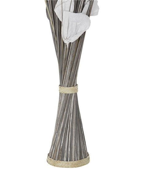 Ramo en Fibra de Coco Artificial para Interior Marrón y Gris